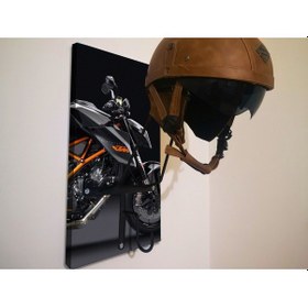 Resim Özel Fotoğraflı Kask Askısı, Motorcu Kask Askısı, Personalv70 