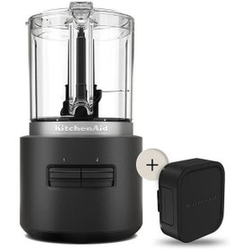Resim KitchenAid Go Kablosuz Serisi -Mini Mutfak Robotu Bataryalı(5KFCR531BM) 