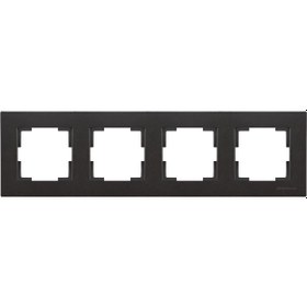 Resim Rita Siyah 4'lü Yatay Çerçeve Mutlusan 