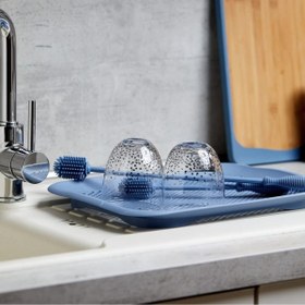 Resim Gondol Süzgeçli Plastik Kesim Panosu (1 ADET) - mavi 