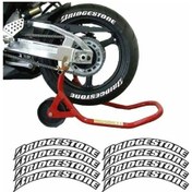 Resim Gear5 Bridgestone Lastik Yazısı 8 Adet 