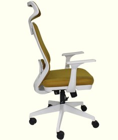 Resim Apex White Pro Yönetici Koltuğu Ofis Koltuğu Hardal 