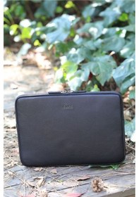 Resim Guard Siyah Deri Clutch Çanta Çok renkli 