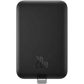 Resim Magsafe Overseas Edition 6.000 Mah 20w Wireless Siyah Powerbank 