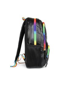 Resim Tarzınızı Taşıyın: 15,6 İnç Laptop Uyumlu Okul Günlük Seyahat Çok Fonksiyonlu Sırt Çantası Siyah-1287 Siyah 