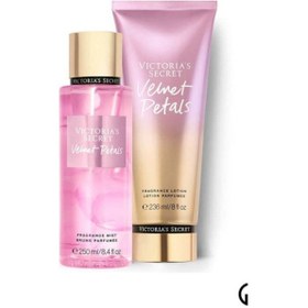 Resim Victoria's Secret Velvet Petals Vücut Losyonu 236 ML + Velvet Petals Vücut Spreyi 250 ML 