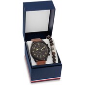 Resim Tommy Hilfiger Th2770153 Erkek Kol Saati Ve Bileklik Seti 