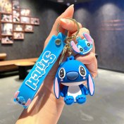 Resim OIMG Çizgi Film Animasyon Stitch Serisi Yumuşak Kauçuk Anahtarlık Bebek Çantası Kolye Anahtarlık Küçük Hediye (Yurt Dışından) 