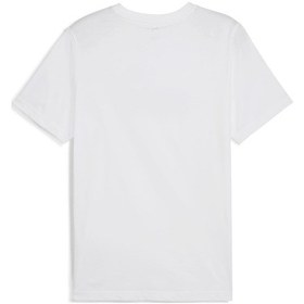 Resim Puma ESS No. 1 Logo Tee Unisex Beyaz Tişört 