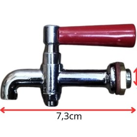 Resim inox rezistans Kır Musluğu Odunlu Semaver Musluğu Adet 