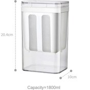 Resim 1pca L Yoğurt Filtresi Gıda Süzgeci Yunan Yoğurt Makinesi Filtre 