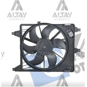 Resim Esse Otomotiv Logan 04-12 Sandero 08-13 1.4-1.6 16V Davlumbazli Rezistansli Fan Radyatör - KLE-353780 