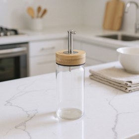 Resim Bambum Mima Bambu Kapaklı Yağdanlık 200ml 