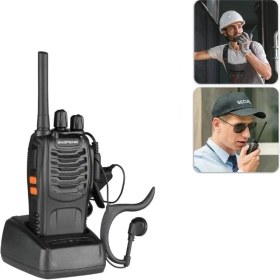 Resim Baofeng BF-88E Pmr 446 El Telsizi Kulaklık Hediyeli Tekli Paket 