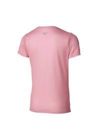 Resim Mizuno Core Graphic Kadın Tişört Pembe Çok Renkli 