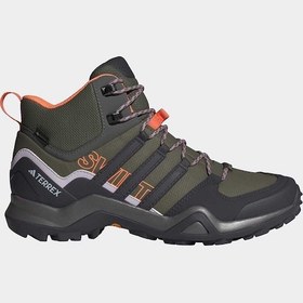 Resim Adidas Ih2601 Terrex Swıft R2 Mıd Gtx W Kadın Outdoor Bot Haki Siyah Haki - Siyah 