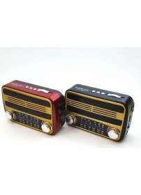 Resim Everton RT-310BT Bluetooth FM Radyo USB Ve TF Kart Destekli Şarjlı 13 cm Nostalji Müzik Kutusu 