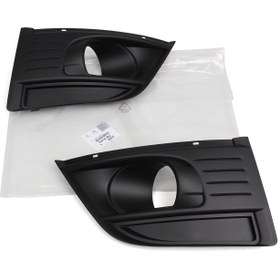 Resim PSA 7414.SJ | Citroen C4 Picasso Sis Far Çerçeve Takımı Sağ Sol Orijinal 7 Kişilik 