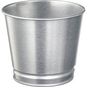 Resim Çelik Saksı, Galvanizli, 9 cm 