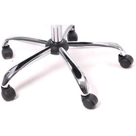 Resim TAKA AMORTİSÖR Metal Yıldız Ayak Ofis Koltuğu Ayağı+ 5 Adet Tekerlek- Yönetici Ofis Çalışma Koltuğu Ayağı 