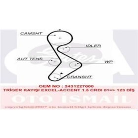 Resim GATES 5579XS TRIGER EKSANTRIK KAYISI ACCENT ADMIRE GETZ TUCSON / 