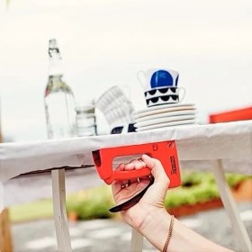 Resim 5000060 Mekanik Zımba Tabancası, Kırmızı 