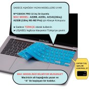 Resim McStorey Macbook Pro Klavye Kılıfı 13inç M1-M2 US-TR A2338 2289 2251 A2141 ile Uyumlu 