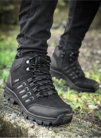 Resim YUSUFSHOES TREKING OUTDOOR KIŞLIK KALIN TABAN ERKEK BOTU 