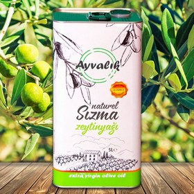 Resim Ayvalık Soğuk Sıkım Naturel Sızma Zeytinyağı 5 Lt 