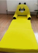 Resim Alçin Home Katlanabilir Çocuk Koltuğu Panda Sarı 1 