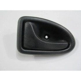 Resim TŞT 1998 - 2001 Renault Clio Sd Ön Kapı Iç Açma Kolu Sol (Pütürlü Siyah) (Oem NO:7700434716) 