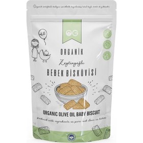 Resim Organik Zeytinyağlı Bebek Bisküvisi +6ay 300gr 