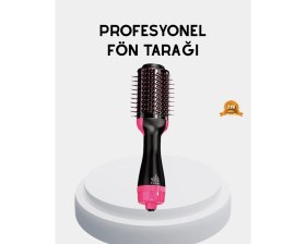 Resim İsmiyle Al Mey Ithalat® Yeni Nesil Fön Tarağı – 220°C Isı, Negatif Iyon, 360° Dönebilen Kablo 