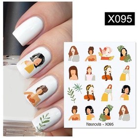 Resim Su Transferli Nail Art Sticker X095 52340-15 