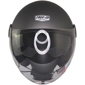Resim Free M Güneş Vizörlü Ece 22.06 Motorsiklet Kaskı Mat Gri 