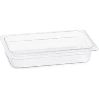 Resim İstanbul Horeca Kırılmaz Polikarbon Şeffaf Gastronom Küvet 1/4-65 