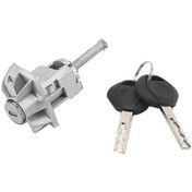 Resim 2001-2006 Bmw E46 3 Serisi Sağ Ön Kapı Kilidi Silindir Grubu 2 Anahtar 51217019976 Gümüş 