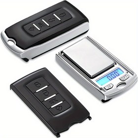 Resim Ultra-Hassas Taşınabilir Dijital Terazi - 0.01G Hassasiyet, Takı ve Çay için Kompakt Cep Tasarımı, Pille Çalışan 