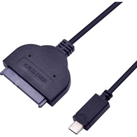Resim Alfais 4394 Usbtype-C To 2.5" Sata SSD Hard Disk 3.1 Dönüştürücü Kablosu 