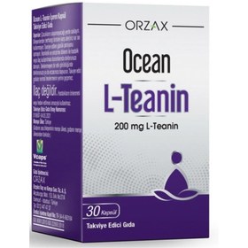 Resim ORZAX Ocean L-Teanin Takviye Edici Gıda 30 Kapsül 