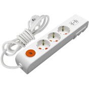 Resim Mutlusan Ritech 3'lü Grup Priz Çocuk Koruma Usb 3m 
