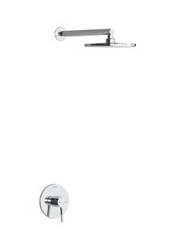 Resim Teska Misis Tek Yönlü Yuvarlak Duş Seti-krom Diğer 