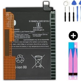 Resim Xiaomi Redmi Note 11s Bn5d Uyumlu A Kalite Batarya Pil + Montaj Seti 