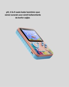 Resim 500 Klasik Oyunlu Retro Oyun Konsolu Taşınabilir Ve Tv Bağlantılı 