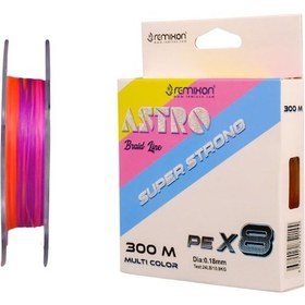 Resim Remixon Astro 8b Multicolor 300m İp Misina 0,16mm 0,16mm 