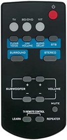 Resim AIDITIYMI Yamaha Soundbar Ön Surround Sistemi ATS-1010 ATS1010 YAS-201 YAS-101 YAS-101 YAS-101BL YAS101BL YAS101BL YFSR60 ATS-201 YAS-201BL için Yedek Uzaktan Fit L YAS-CUT 201 WY57800 FSR62 ZC94940 TSX-112 