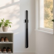 Resim ONNESO 55cm Manyetik Ayakkabı Çekeceği - Şık Siyah Kaplama, Ergonomik Tasarım ve Güçlü Tutuşlu Uzun Saplı Kayın Ağacı, Yerden Tasarruf Sağlayan Duvar Montajı, Tatiller ve Özel Günler İçin İdeal Hediye, Ev Organizasyonu, Şık Aksesuar, Sağlam Yapı, Giriş Yardımı, Pratik Ürün 