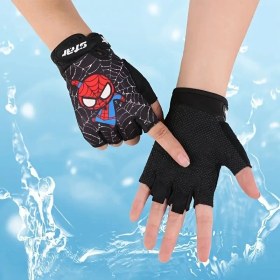 Resim Bga Çocuk Eldiveni Bisiklet Paten Spor Outdoor Kamp Eldiveni 