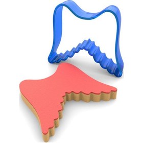 Resim Melek Kanat Polikarbon Kurabiye Kalıbı 