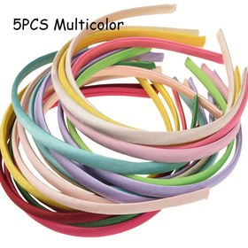 Resim 5/10 adet 0.4in/1cm Minimalist Çok Yönlü Kurdele Saç Bantları, Kadın Kızlar Okul Parti Sahne Performansı Saç Aksesuarları, Hediye Fotoğraf Aksesuarları 